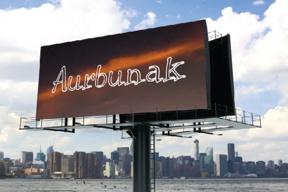 Aurbunak Font by johndesign540 — Script Handwritten Font — thumbnail 3
