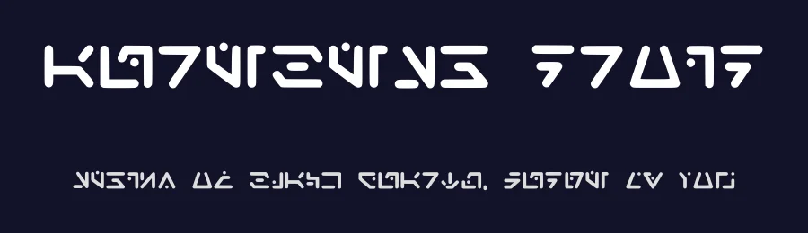 Aurebesh Droid by StormtrooperOnWeekends — Dingbats Font — thumbnail 2