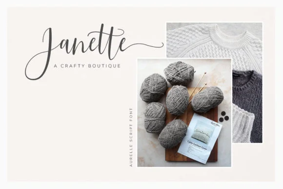Aurelle Font by sancreastd. — Script Handwritten Font — thumbnail 4