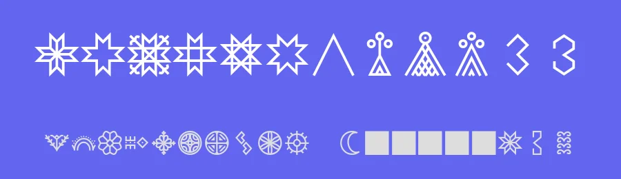 Auseklis by GGBotNet — Dingbats Font — thumbnail 3