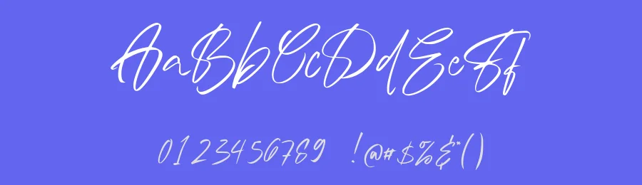 Austand Signature by Tebaltipis Studio — Script Handwritten Font — thumbnail 3