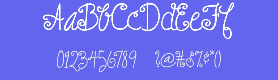 Austie Bost Bumblebee by Austie Bost Fonts — Decorative Font — thumbnail 3
