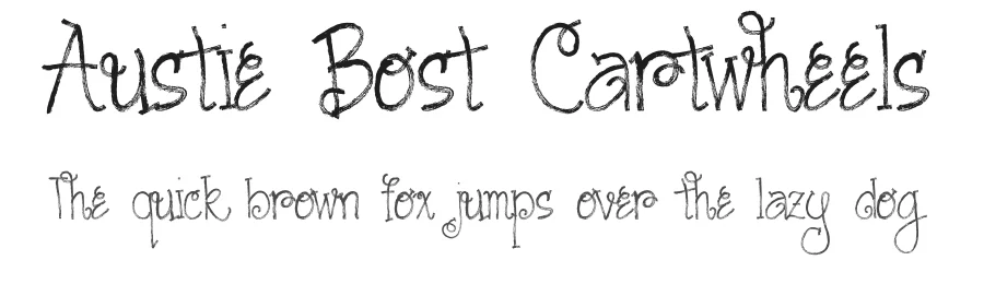 Austie Bost Cartwheels