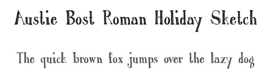 Austie Bost Roman Holiday Sketch