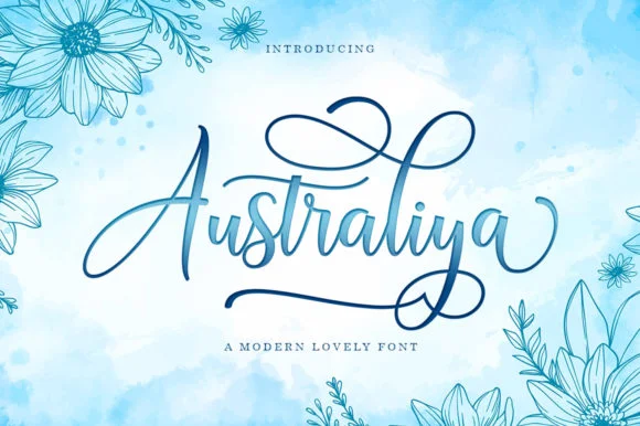 Australiya Font by Black Studio — Wedding Font