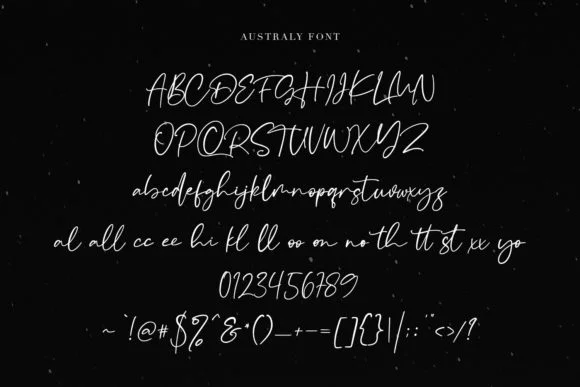 Australy Font by Maulana Creative — Script Handwritten Font — thumbnail 5