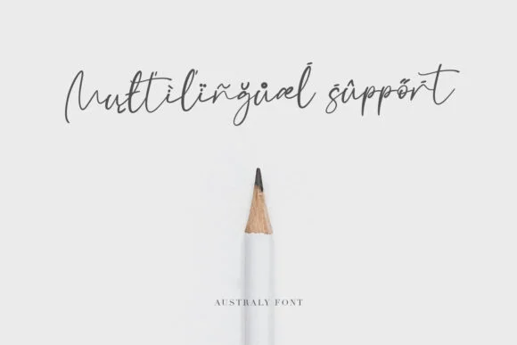 Australy Font by Maulana Creative — Script Handwritten Font — thumbnail 6