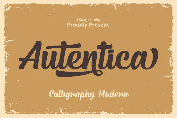 Autentica Font by EKNOJI — Script Handwritten Font