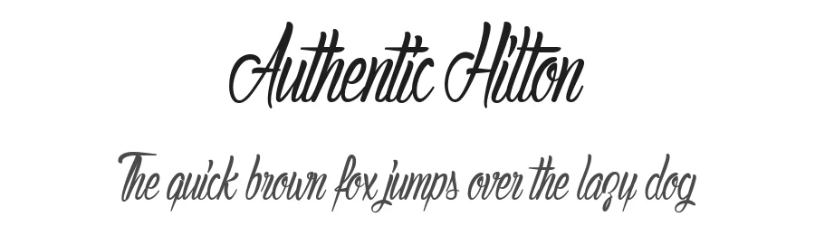 Authentic Hilton