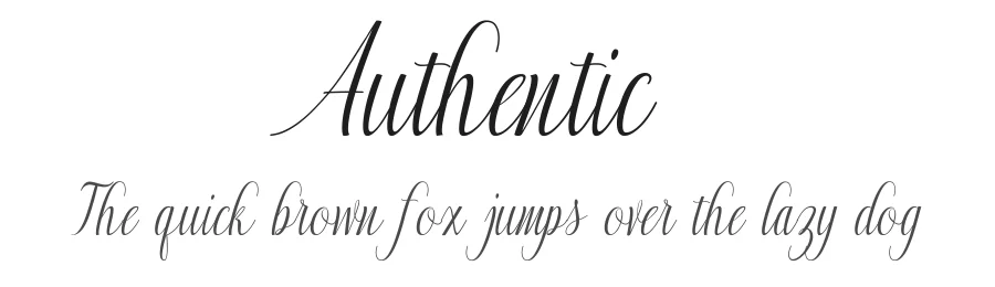 Authentic