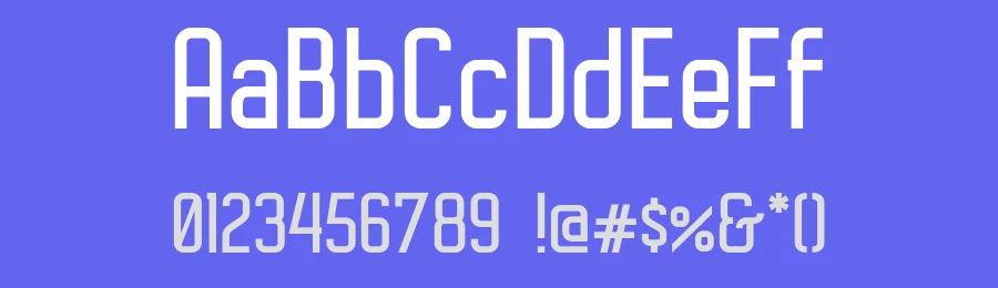 Autobus by NimaType — Sans Serif Font — thumbnail 3