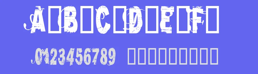 AutoDestruction by Cloutierfontes — Decorative Font — thumbnail 3