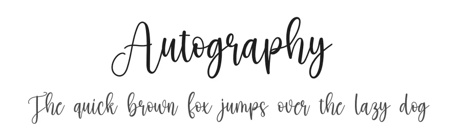 Autography