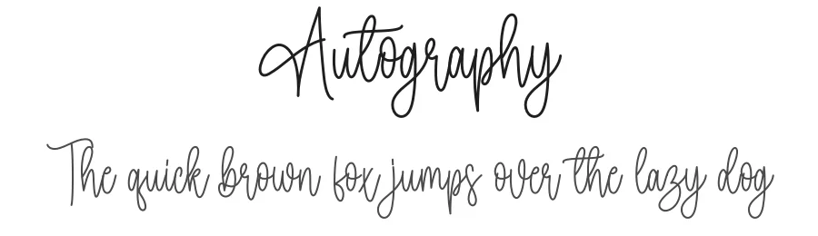 Autography