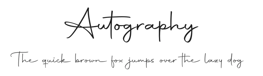 Autography