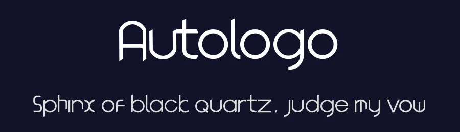 Autologo by | Prast Art |  - https://dayfonts.com/prast-art/ — Sans Serif Font — thumbnail 2