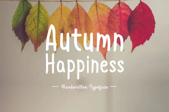 Autumn Happiness Font by Instagram Fonts — Serif Font