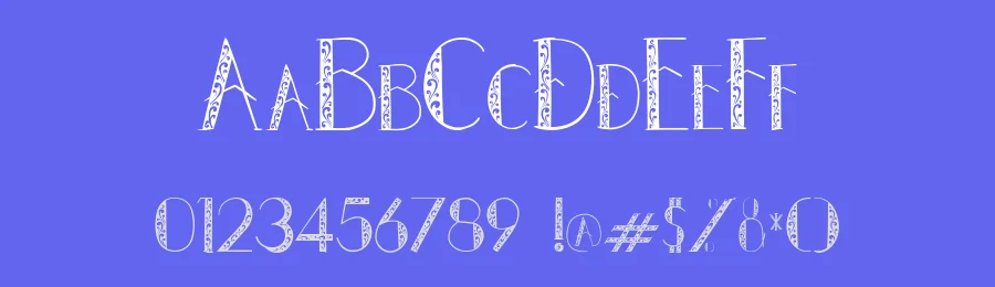 Autumn Leaves by madeDeduk — Decorative Font — thumbnail 3