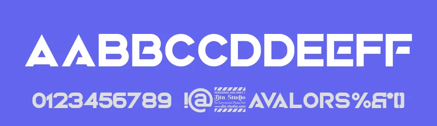 Avalors by Din Studio — Display Font — thumbnail 3