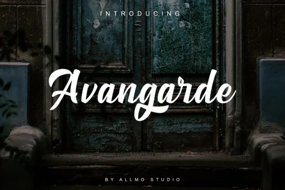 Avangarde Font by AllmoStudio β Script Handwritten Font