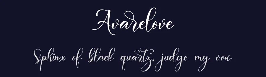 Avarelove by FatmaStudio — Script Handwritten Font — thumbnail 2