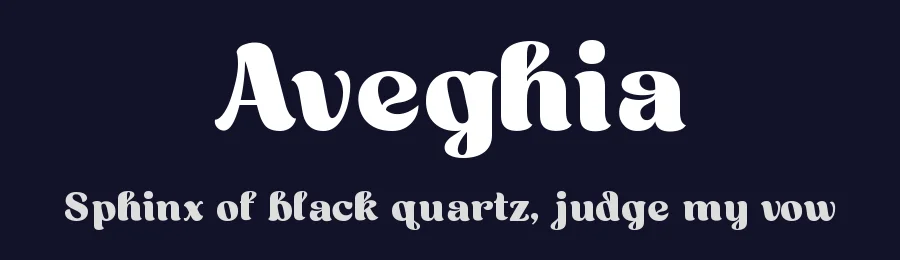 Aveghia by Kulokale Studio — Decorative Font — thumbnail 2