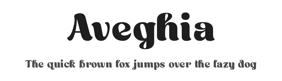 Aveghia by Kulokale Studio — Decorative Font
