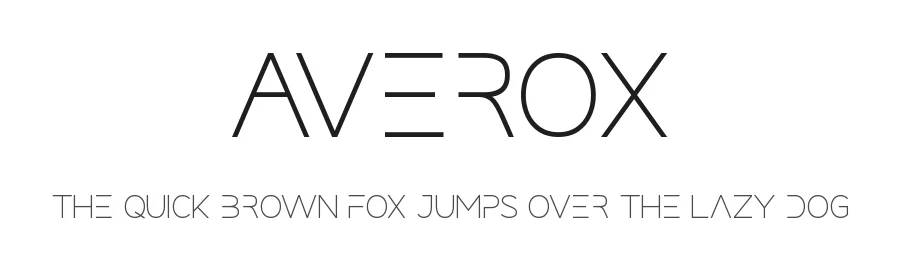 Averox by Almarkhatype — Display Font