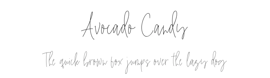 Avocado Candy