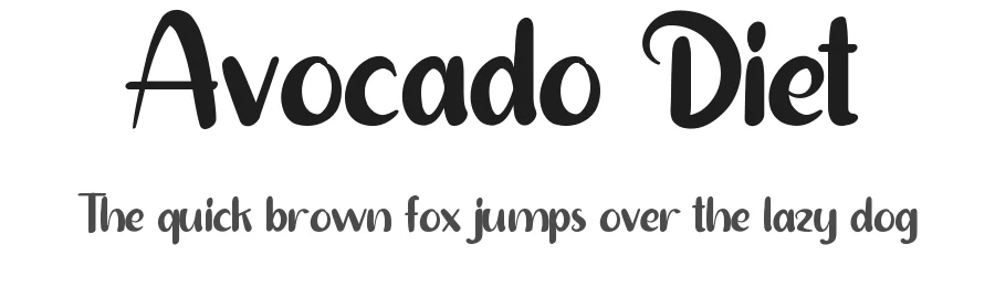 Avocado Diet