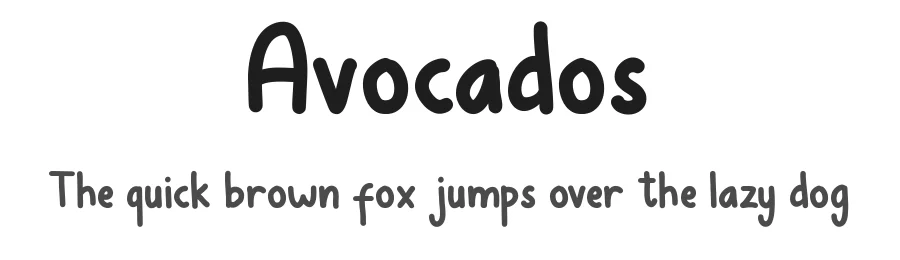 Avocados