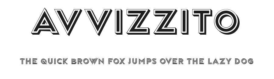 Avvizzito by Vladimir Nikolic — Sans Serif Font