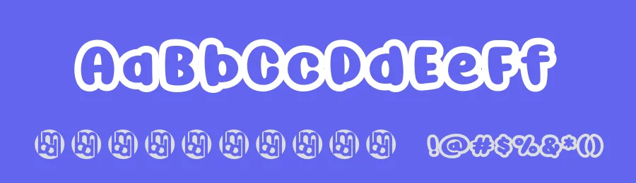 Awesome Possum Outline by Brittney Murphy Design — Decorative Font — thumbnail 3