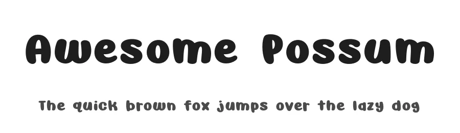 Awesome Possum