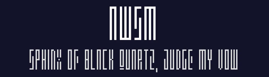 AWSM by Jæn — Display Font — thumbnail 2