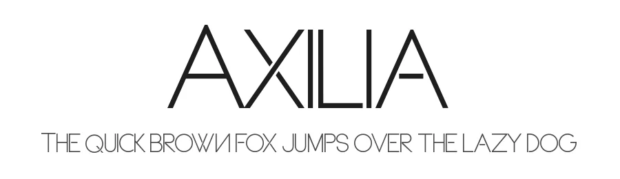 Axilia by Gilar Studio — Sans Serif Font