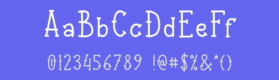 Aye Matey by Mehibi — Decorative Font — thumbnail 3