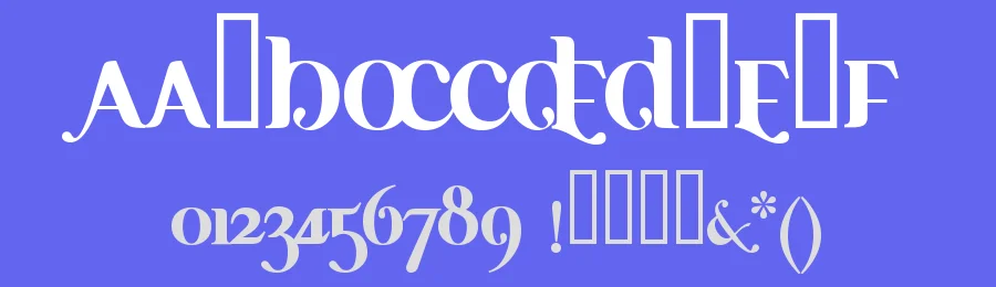 Ayosmonika by Germán Ventriglia — Decorative Font — thumbnail 3