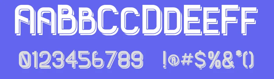 Ayuenda Shadow by Faqih Fawaji — Decorative Font — thumbnail 3