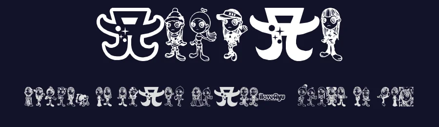 Ayupan — Dingbats Font — thumbnail 2