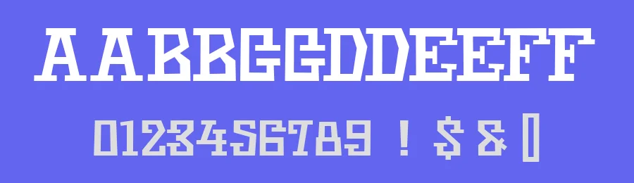 Aztec by Vladimir Nikolic — Decorative Font — thumbnail 3