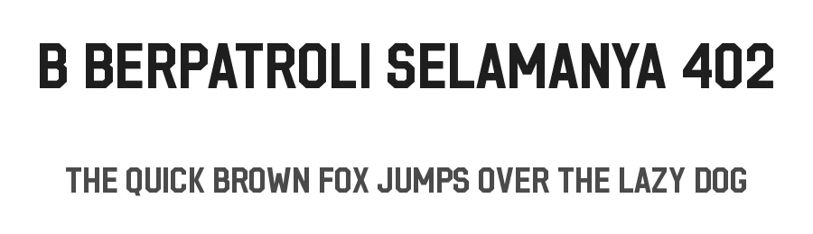 b Berpatroli Selamanya 402