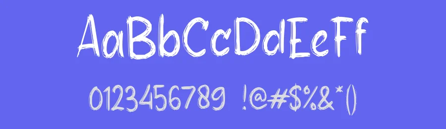 b Best Friend by wepfont.com — Script Handwritten Font — thumbnail 3
