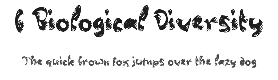 b Biological Diversity