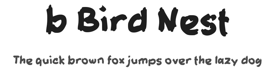 b Bird Nest