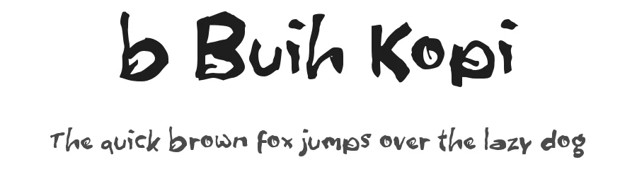 b Buih Kopi