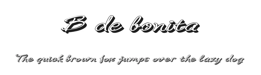 B de bonita