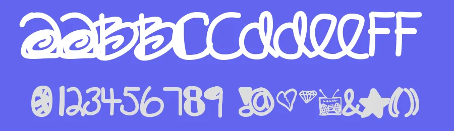 Babaganoosh by Des Gomez — Decorative Font — thumbnail 3