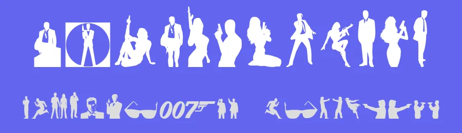Babes & Bond by Iconian Fonts — Dingbats Font — thumbnail 3