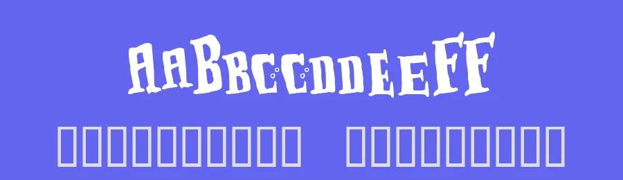 BabOonjaZzbaSsOon by Schmopyright — Decorative Font — thumbnail 3